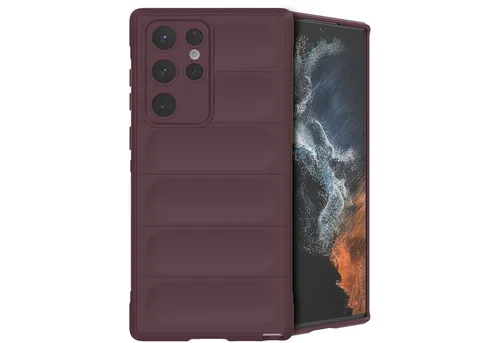 imoshion Backcover imoshion EasyGrip Backcover Samsung Galaxy S22 Ultra - Aubergine