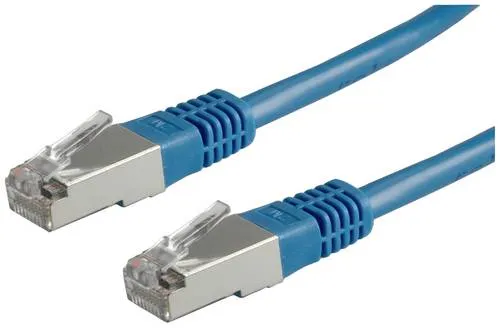 Value 21.99.1344 RJ45 Patchkabel CAT 6 S/FTP 2.00 m Blau 1 St.