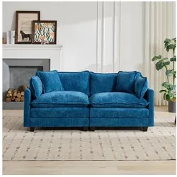 Odikalo Ecksofa Cloud – Modernes Chenille-Zweisitzer-Sofa von Odikalo