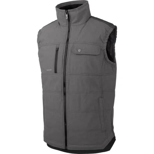 WÜRTH MODYF Arbeitsweste Nature – multifunktionale Winterweste für Handwerker in Größe S – winddicht & wasserabweisend (10.000 mm WS) - in grau