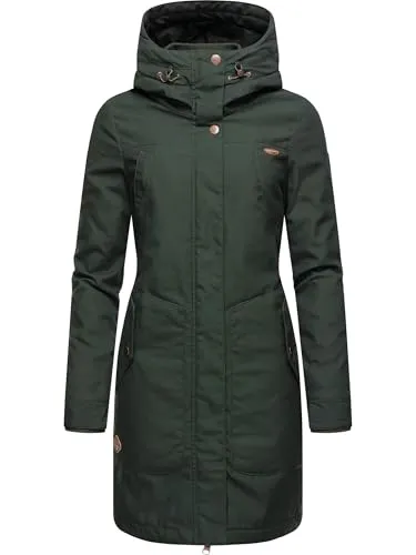 Produktbild Ragwear Damen Warmer Winter Parka Jannisa Intl Dark Olive Gr. L