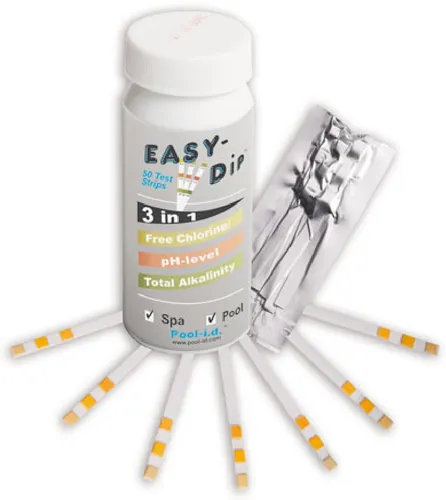 Teststreifen Wassertester Wassermessung Poolmessung Analytik TSL100 Chlor/pH