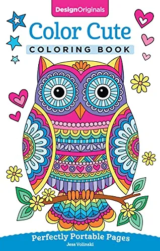 Produktbild Color Cute Coloring Book: Perfectly Portable Pages (On-the-Go! Coloring Book)