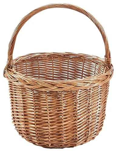 Kobolo Einkaufskorb LINA, geflochtener Weidenkorb 33cm von Kobolo