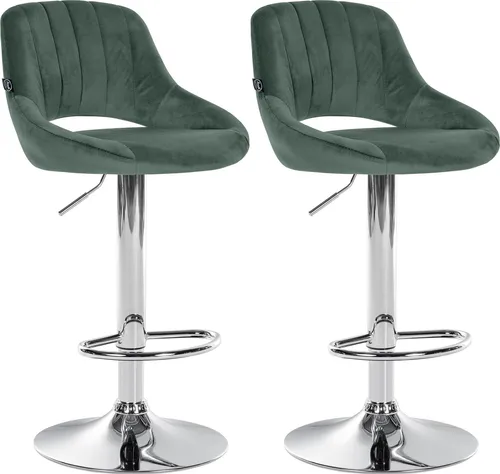 CLP Barhocker Milet 2er Set in grün von CLP