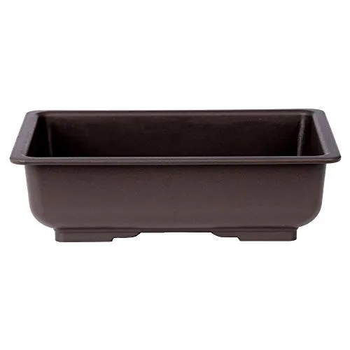 Bonsai - Schale eckig, 28 x 21 x 8 cm Kunststoff 30080