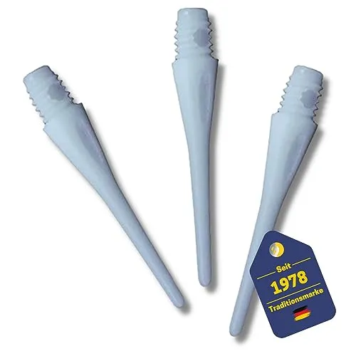 BEST SPORTING Ersatzspitzen für Softdart-Dartpfeile 100 STK I Dartspitzen Kunststoff für Soft-Dartscheibe I Nylon Spitzen für Dartpfeile Softdart I mit Drehgewinde I Dart-Zubehör