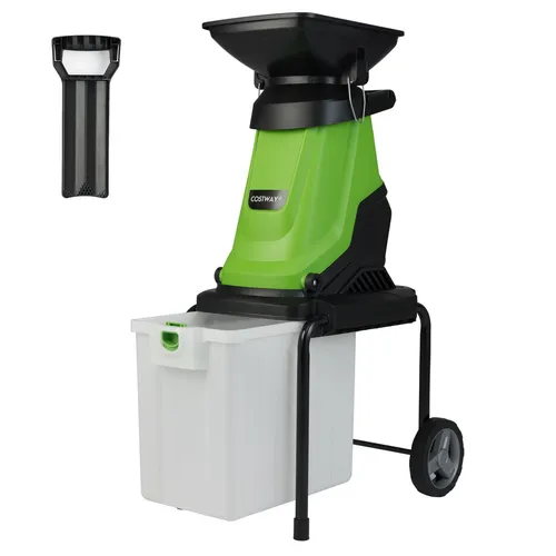 COSTWAY Gartenhäcksler 3000 W mit 45mm Schnittstärke