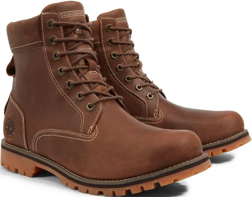 Timberland Mens Mid Lace UP Waterproof Boot saddle 7.5 - Wasserdichte Herren Wanderschuhe mit umweltfreundlichem ReBOTL-Futter aus 50% recyceltem Kunststoff. Ideal für Abenteuer bei jedem Wetter, bieten sie optimalen Komfort und Schutz.