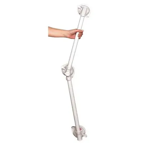 DocMed Haltegriff für Duschen und Badewannen - Haltegriff mit Saugnapf, belastbar bis 60 kg, rutschfest und ideal für mehr Sicherheit im Badezimmer ohne Bohren.