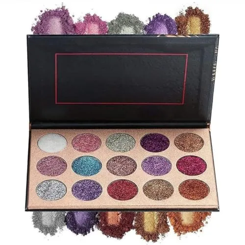 Beauty Glazed 15 Farben Lidschatten Palette Makeup Kit Set Make Up Professional Box