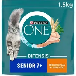 Purina One Senior 7+ mit Huhn Katzenfutter 1,5 kg
