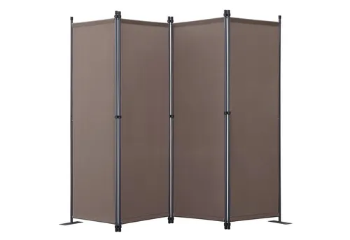 Angel Living 4-teiliger Paravent – Raumteiler und Sichtschutz für Innen und Außen