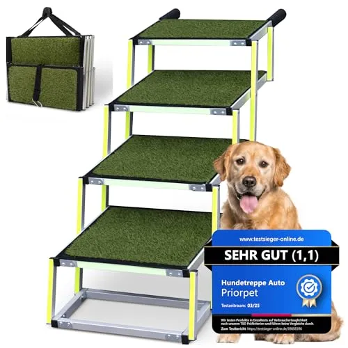 Hundetreppe Auto Klappbar von PRIORPET