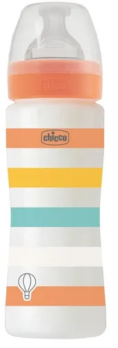Biberon Well Being PP Arancione 330ml CHICCO