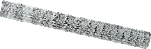 vidaXL Feldzaun 1.2x10 m aus feuerverzinktem Stahl - Gartenzäune: Wetterfester und korrosionsbeständiger Zaun aus robustem feuerverzinktem Stahl, ideal für Gartenprojekte und vielseitige Anwendungen.