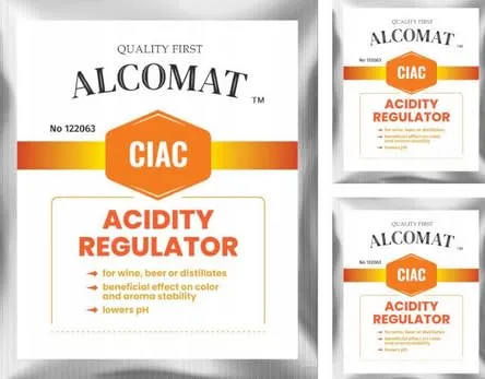 Alcomat Zitronensäure Lebensmittelqualität CIAC 3 x 10g - Zitronensäure Pulver Lebensmittelqualität für Wein, Bier & Destillate - Citric Acid Powder