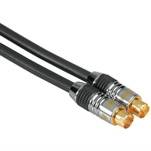 ProClass HQ 5m S-VHS-Kabel S-Video SVHS-Kabel 4pol DIN für TV PC LCD LED DVD VHS