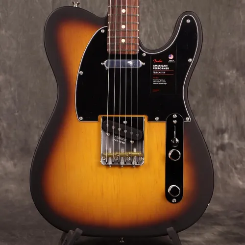 Fender American Performer Timber Telecaster RW 2-Color Sunburst E-Gitarre