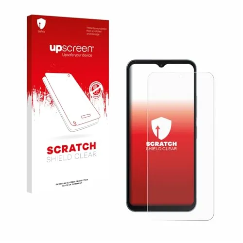 upscreen Schutzfolie für Telekom T Phone 3 – Made in Germany, Kristall-klar, Kratzschutz, Anti-Fingerprint