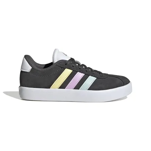 adidas VL COURT 3.0 K Damen Sneaker - Grau - Größe 36 - Sneaker von adidas in Größe 36, ideal für einen sportlichen Look und hohen Tragekomfort dank atmungsaktivem Textilfutter.