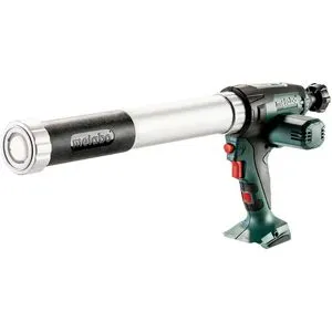 Metabo Kartuschenpresse KPA 18 LTX 600 - Akku 18V für präzises Arbeiten - Akku-Kartuschenpistolen, stufenlose Vorschubmechanik für exakte Dosierung und integrierte Druckentlastung gegen Nachtropfen.