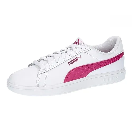 PUMA PUMA SMASH 3.0 L JR, Sneaker, PUMA WHITE-PINKTASTIC,
