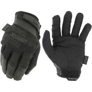 Mechanix Wear Specialty 0,5mm Covert Handschuhe - Large, vollständig schwarz, atmungsaktiv und präzise für maximale Fingerfertigkeit