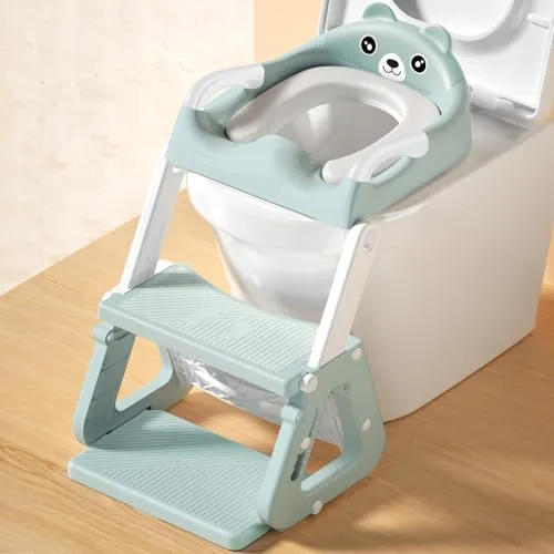 JEDWKFA Toilettensitz Kinder mit Treppe