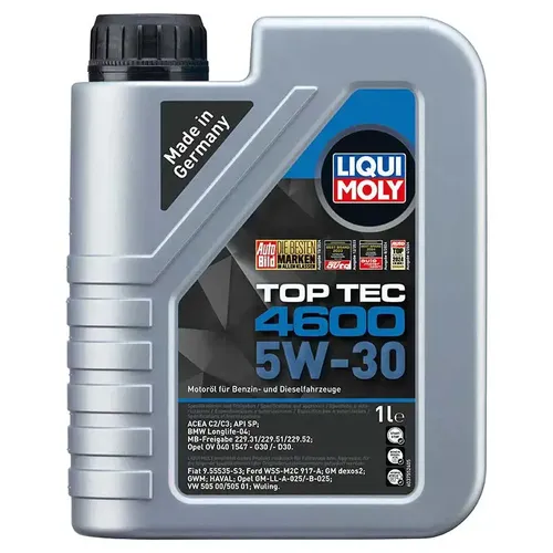 Liqui Moly Motoröl Top Tec 4600 5W-30 3755 von LIQUI MOLY