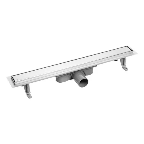 Lineare Ablaufrinne 50 cm Niedrig BASSO INOX