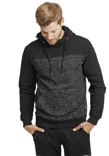 Blend Toklat Herren Kapuzenpullover Hoodie XXL in Schwarz - Kapuzenpullover für Herren, hochwertiger Sweat Hoodie mit weichem Fleece-Innenfutter, ideal für Komfort und Vielseitigkeit im Alltag.