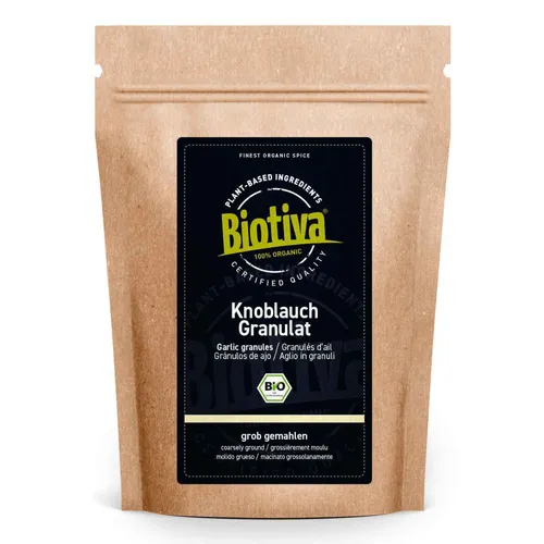 Biotiva Knoblauch Granulat Bio