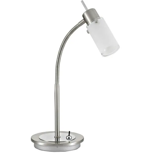 LED Tischlampe Flexarm warmweiß IP20 Innenleuchte GU10 LED wechselbar Nachttisch