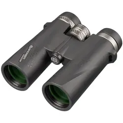 BRESSER Condor 10x42 Dachkant Fernglas mit UR-Vergütung - Hochwertiges Fernglas für Naturbeobachtungen, wasserdicht und mit UR-Vergütung für brillantes Licht. Ideal für Wanderungen und Dämmerungsbeobachtungen.