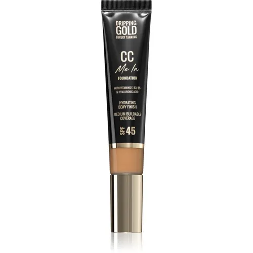 Dripping Gold CC Me In leichtes Make-up SPF 45 Farbton Tan 06 32 ml
