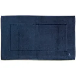 Möve Badematte Superwuschel, Höhe 8 mm, beidseitig nutzbar, fußbodenheizungsgeeignet, Baumwolle, rechteckig blau rechteckig | 60 cm x 100 cm x 8 mm