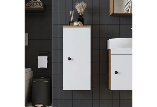 Roomart Badmöbel-Set PUNTO-SET, (Badmöbelset Unterschrank mit Waschbecken Badezimmer Möbel Gäste WC)