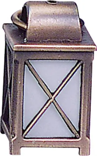 Kahlert Licht 20633 Krippenlaterne 3.5V mit Beleuchtung, Brüniert