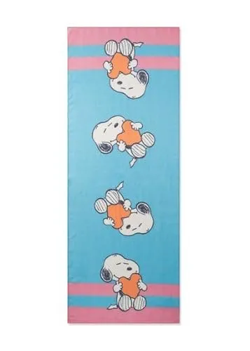 CODELLO Snoopy Druckschal aus recyceltem Polyester 70x180cm