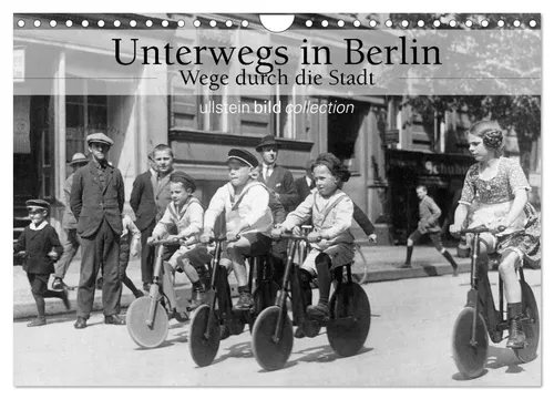 Unterwegs in Berlin - Wege durch die Stadt (Wandkalender 2026) - Hochwertiger Wandkalender im A4-Format mit 12 beeindruckenden Motiven. Ideal als Geschenk für jeden Anlass und aus umweltfreundlichem Papier hergestellt.