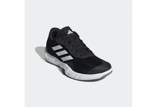 adidas Performance AMPLIMOVE TRAINER - Sportlicher Trainingsschuh in Schwarz - Laufschuhe für Fitness, optimaler Halt durch Schnürung, ideal für intensives Training, fallen klein aus - bitte eine Größe größer bestellen.
