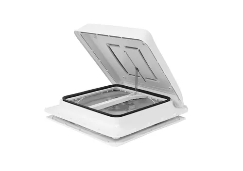 Produktbild Fiamma Turbo Vent Dachhaube 40x40cm, weiß mit 12V
