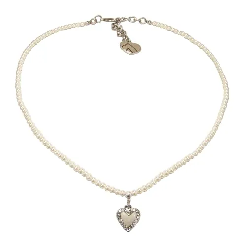 Alpenflüstern Perlen-Trachtenkette Strassherz von Alpenflüstern