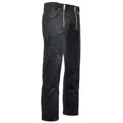 Zunfthose Mulde 4300 - Eiko schwarz Gr. 62 - Arbeits- & Schutzkleidung mit strapazierfähigem Genuacord, ideal für Handwerker. Praktische Taschen und Hemdenstopper-Bundband für optimalen Komfort und Funktionalität.