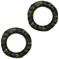 DekoPrinz® Bastelkranz Vlies Strohkranz / Strohrömer Rohling, Ø40 cm, 6 cm Stärke Ø 40 cm x 6 cm