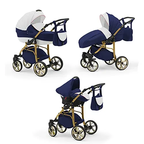 Kinderwagen-Set 4 in 1 Neo Gold inkl. Sportsitz und Autositz