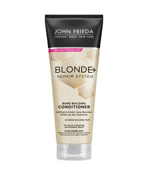 John Frieda BLONDE+ Repair System Conditioner - Mit Bond Building Plex - Inhalt: 250 ml - Für durch Aufhellung geschädigtes Blond - Kräftigt und bildet neue Brücken direkt an der Haarfaser