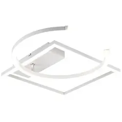 TRIO LIGHTING PIVOT-LED-DECKENLEUCHTE WEISS - Moderne Deckenleuchte mit Gelenk und einstellbarer Intensität, ideal für stimmungsvolles Licht in jedem Raum