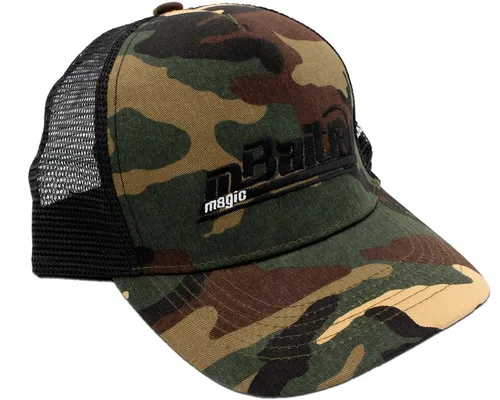 Magic Baits Mesh Cap Angel Mütze Caps Camo Angeln Mützen Angler Hut Basecap A...